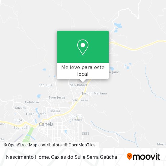 Nascimento Home mapa