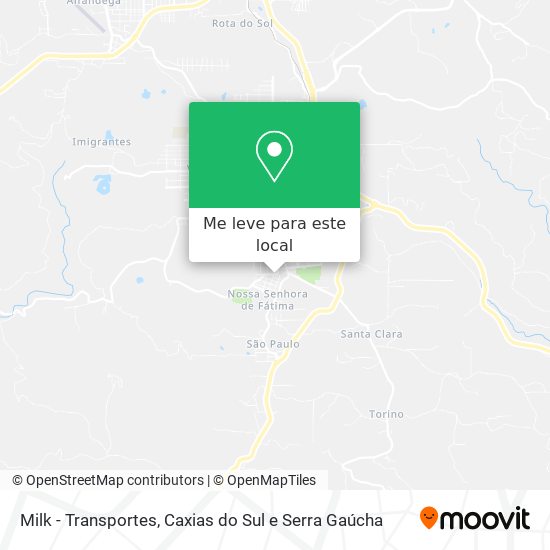 Milk - Transportes mapa