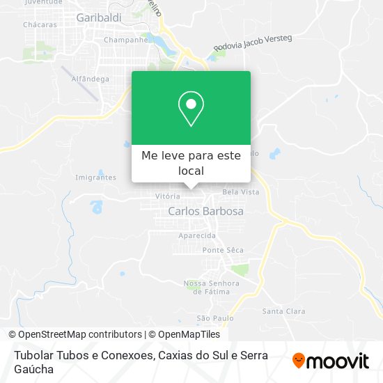 Tubolar Tubos e Conexoes mapa