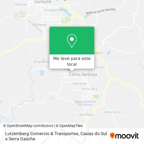 Lutzemberg Comercio & Transportes mapa