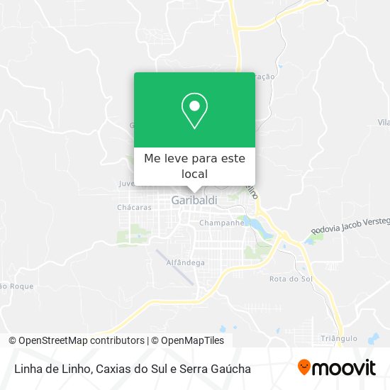 Linha de Linho mapa