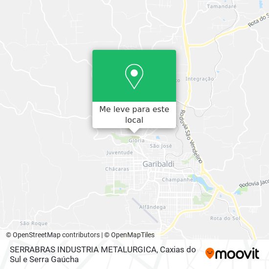 SERRABRAS INDUSTRIA METALURGICA mapa