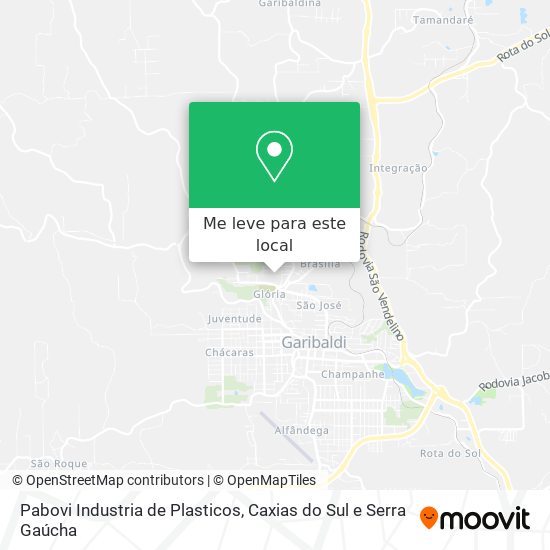 Pabovi Industria de Plasticos mapa
