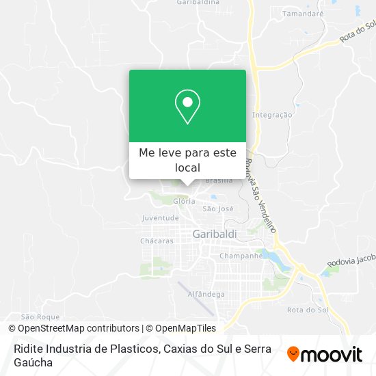 Ridite Industria de Plasticos mapa