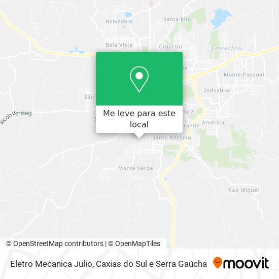 Eletro Mecanica Julio mapa
