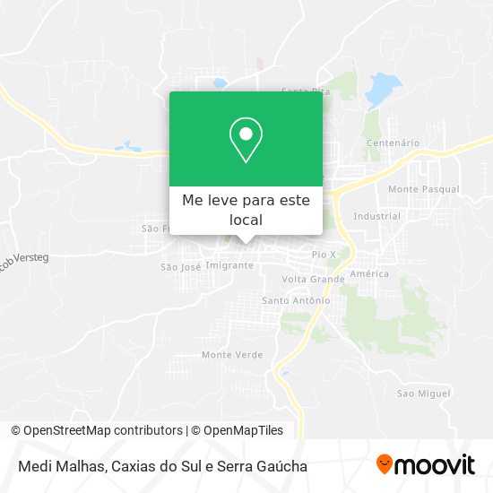 Medi Malhas mapa