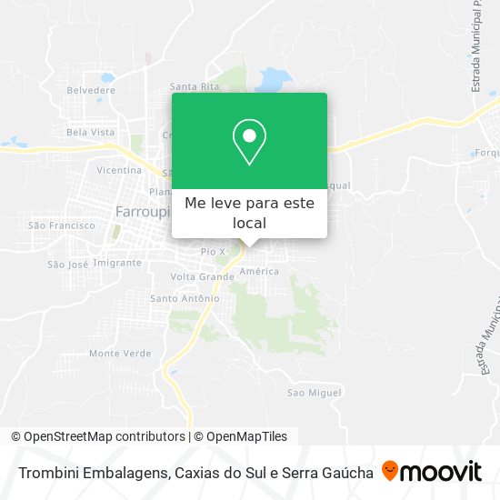 Trombini Embalagens mapa