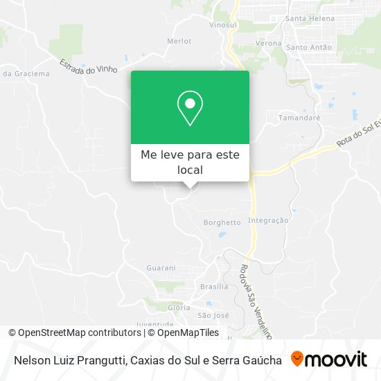 Nelson Luiz Prangutti mapa