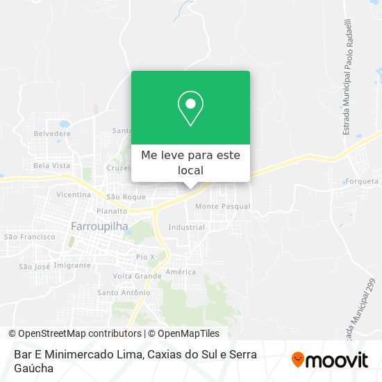 Bar E Minimercado Lima mapa
