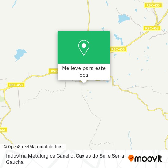 Industria Metalurgica Canello mapa