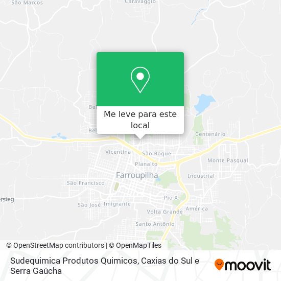 Sudequimica Produtos Quimicos mapa