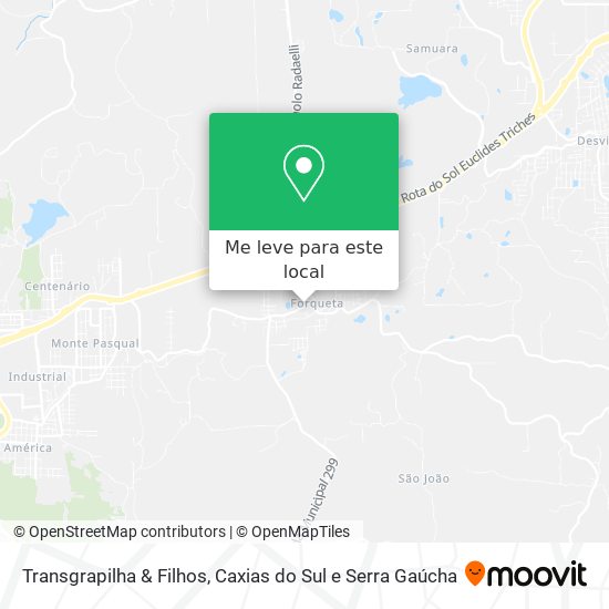 Transgrapilha & Filhos mapa