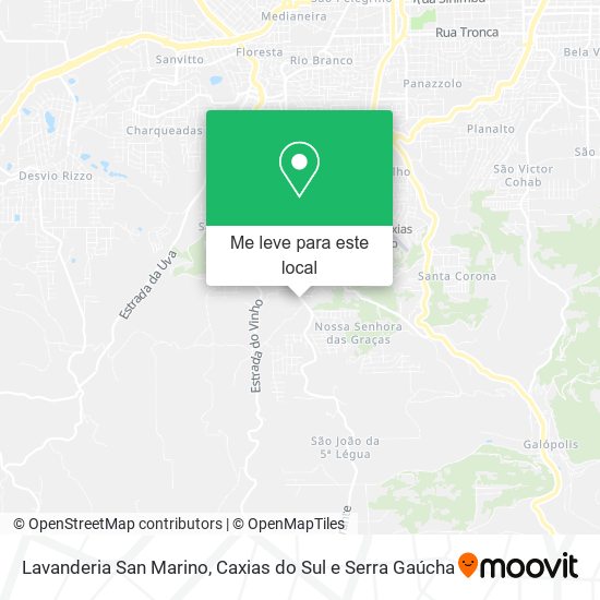 Lavanderia San Marino mapa