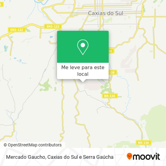 Mercado Gaucho mapa