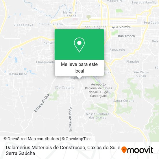 Dalamerius Materiais de Construcao mapa