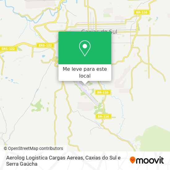 Aerolog Logistica Cargas Aereas mapa