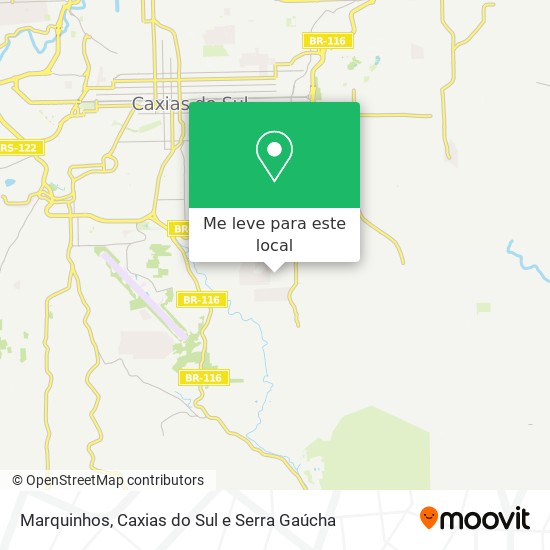 Marquinhos mapa