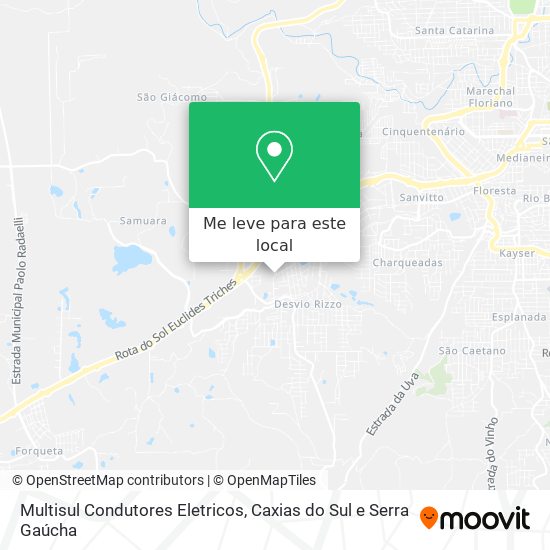 Multisul Condutores Eletricos mapa