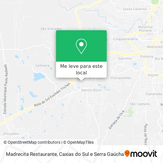 Madrecita Restaurante mapa