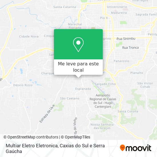 Multiar Eletro Eletronica mapa