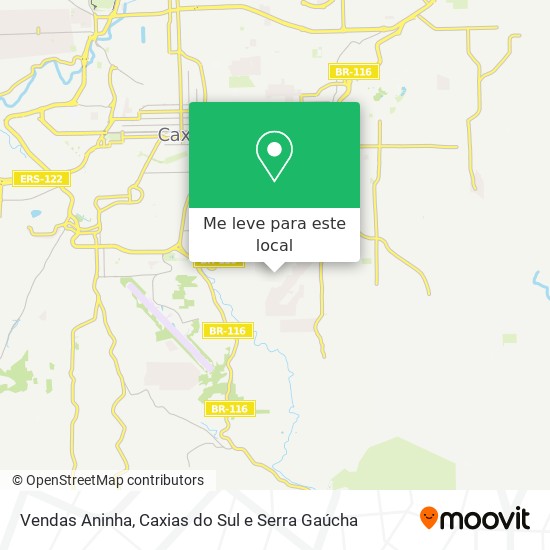 Vendas Aninha mapa