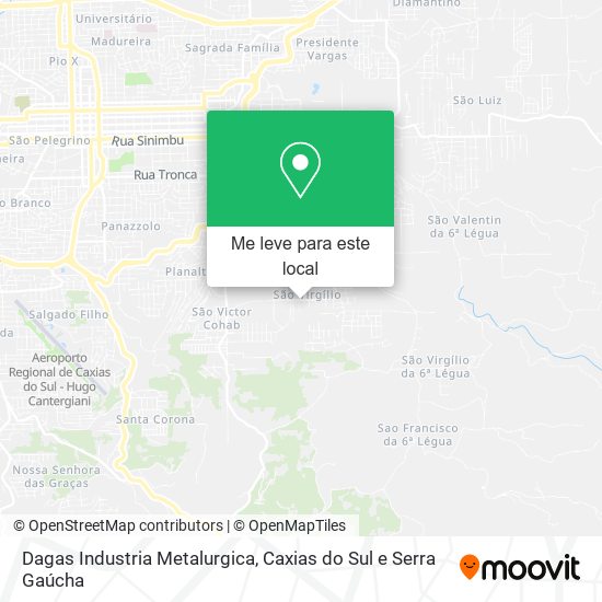 Dagas Industria Metalurgica mapa