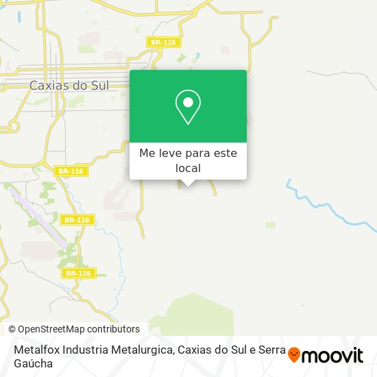 Metalfox Industria Metalurgica mapa