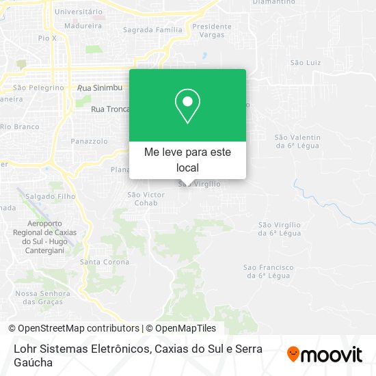 Lohr Sistemas Eletrônicos mapa