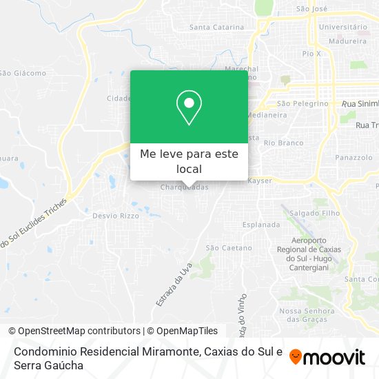 Condominio Residencial Miramonte mapa