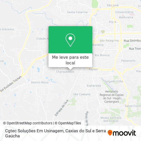 Cgtec Soluções Em Usinagem mapa