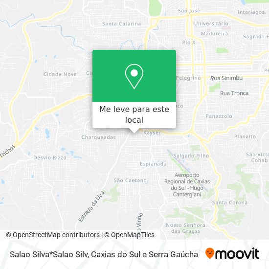 Salao Silva*Salao Silv mapa