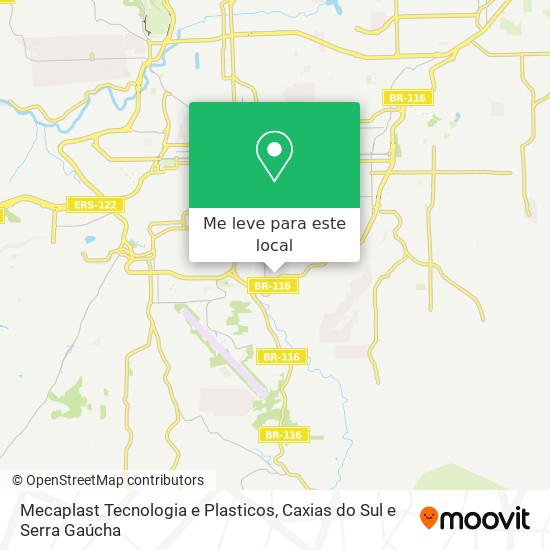 Mecaplast Tecnologia e Plasticos mapa