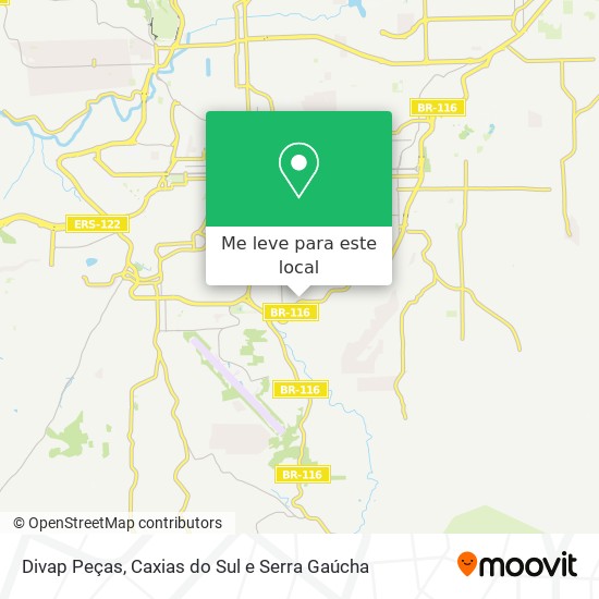 Divap Peças mapa