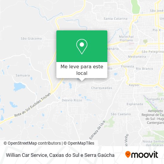 Willian Car Service mapa