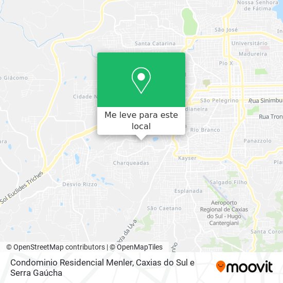 Condominio Residencial Menler mapa