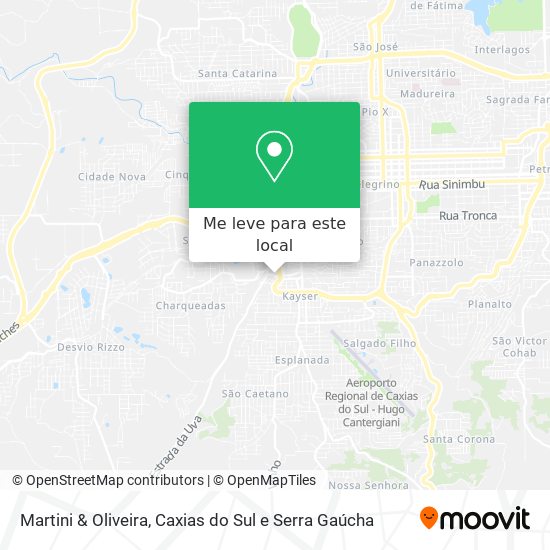 Martini & Oliveira mapa