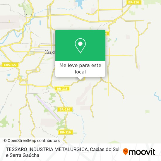 TESSARO INDUSTRIA METALURGICA mapa