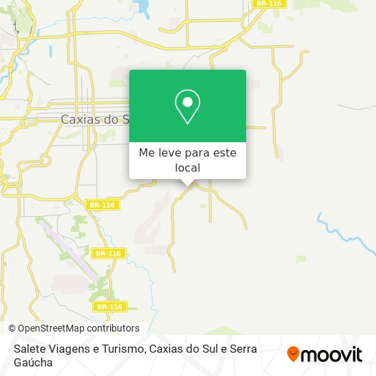 Salete Viagens e Turismo mapa