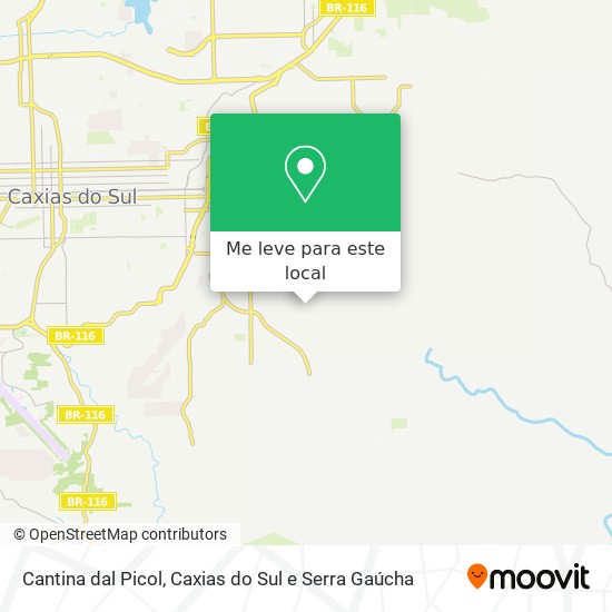 Cantina dal Picol mapa