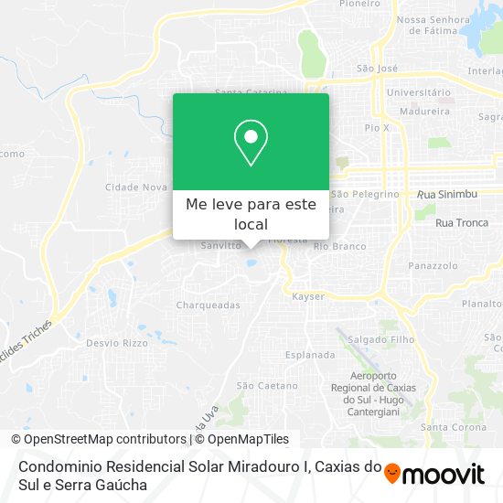 Condominio Residencial Solar Miradouro I mapa