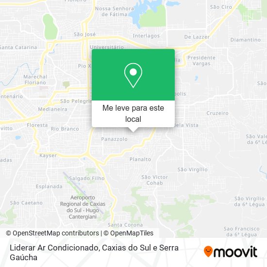 Liderar Ar Condicionado mapa