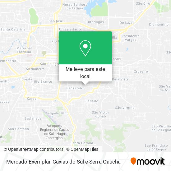 Mercado Exemplar mapa
