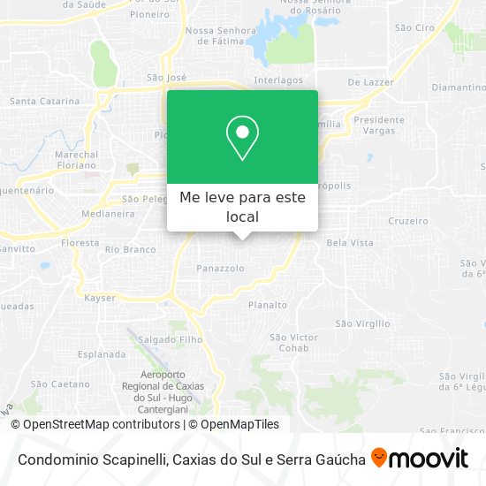 Condominio Scapinelli mapa