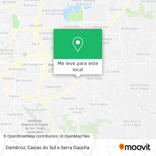 Dambroz mapa