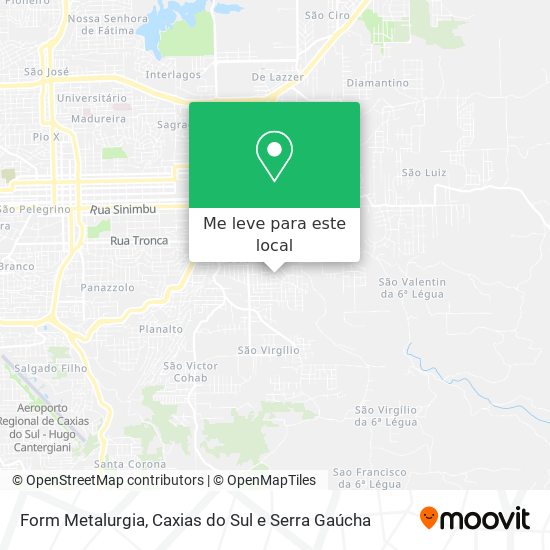 Form Metalurgia mapa