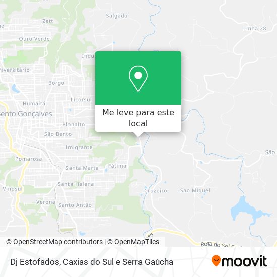 Dj Estofados mapa