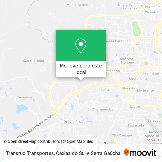 Transrud Transportes mapa