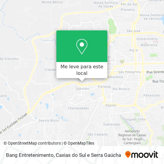 Bang Entretenimento mapa