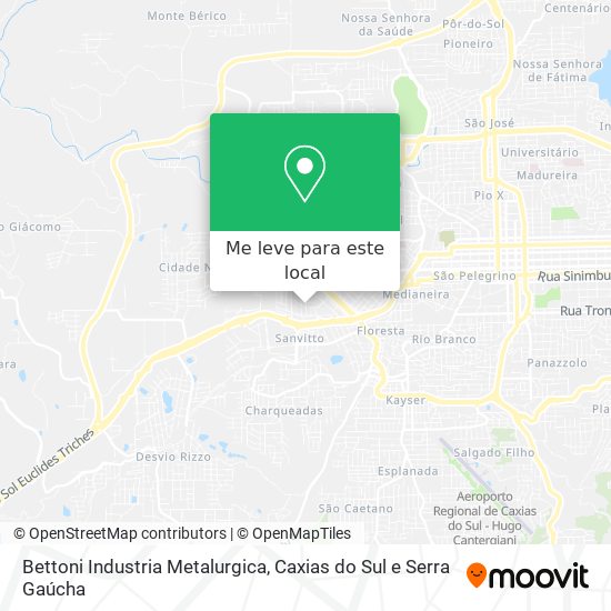 Bettoni Industria Metalurgica mapa