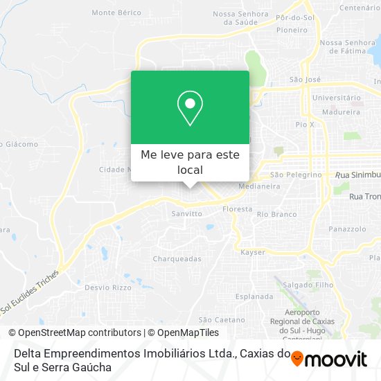 Delta Empreendimentos Imobiliários Ltda. mapa